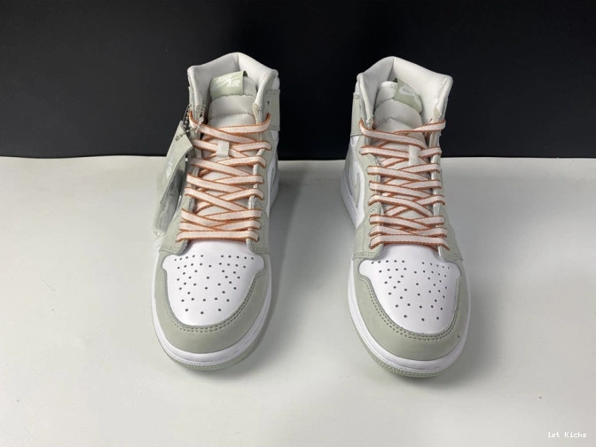 1st Kicks Shoes Jordan Seafoam OG Air 1 High CD0461-002 0713